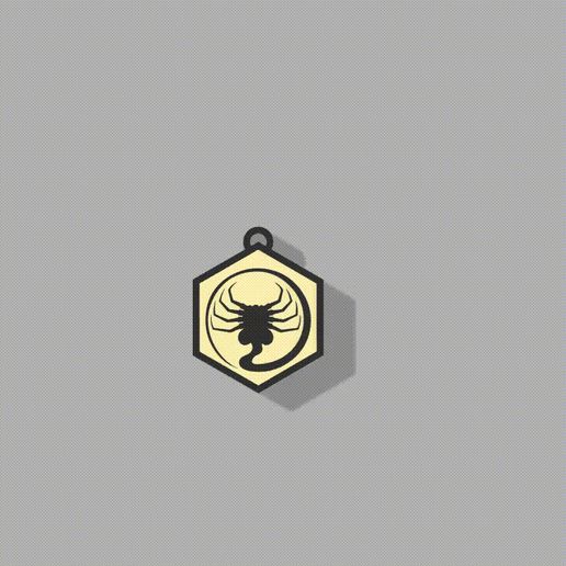 aranha.gif 🕷️ ALIEN FACEHUGGER KEYCHAIN - FIRST STRIKE 🕷️