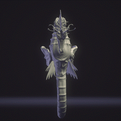 seahorse.gif STL file Seahorse・Template to download and 3D print