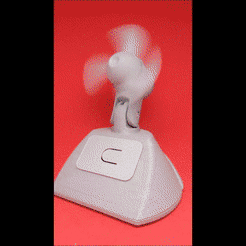 Filmato.gif STL-Datei Kühlgebläse Ventilator herunterladen • Modell für 3D-Drucker, Castalia