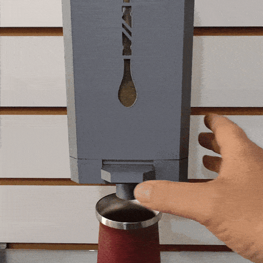 Yerba Mate Dispenser - 3D model önizlemesi