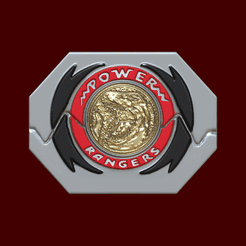 IMG_1491.gif STL file Mighty Morphin Power Rangers Red Ranger Morpher・Design to download and 3D print, MikeMakes08