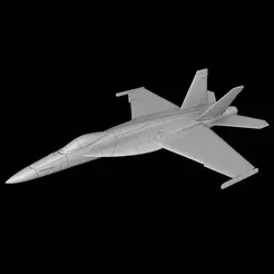 Thumbnail-hornet.gif F-18 Super Hornet Scale 1:72 Printable Stl Files