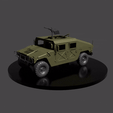 HUMVEE.gif 3D model Humvee