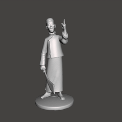 GIF.gif STL file TINTIN DIDI GOES CRAZY THE BLUE LOTUS・3D print object to download