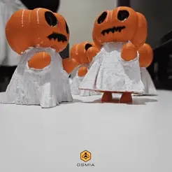 Instagram-Posts-Story-do-TikTok-Story-do-TikTok.gif Free STL file Osmia Pumpkin Ghost print in place with flexible legs #HALLOWEENXCULTS・3D print design to download