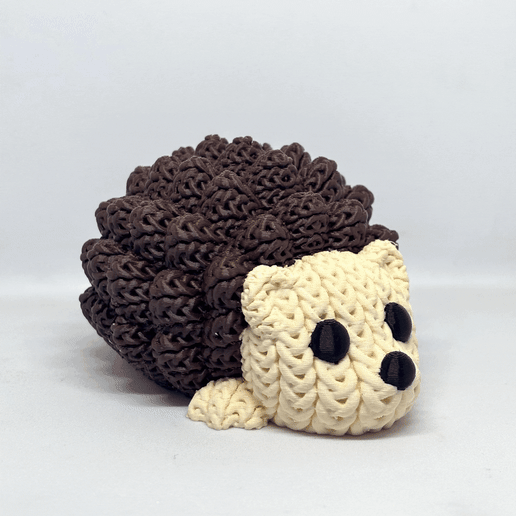 Knitted Hedgehog 3D model
