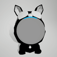DOG-BIG-MOUNTH.gif Suporte Alexa Echo Dot 4a e 5a Geração Bulldog Greddy