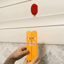 ezgif.com-gif-maker.gif STL file folding hanger・3D print model to download