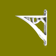 ShelfBracket_15mm_wScrew_animated.gif SHELF SUPPORT GENERATIVE DESIGN TOPOLOGY