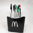ezgif.com-gif-maker-1.gif STL-Datei Pommes Frites - Stifthalter - von McDonald's inspiriert・3D-druckbare Vorlage zum herunterladen, mar_fal