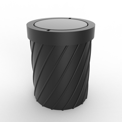 untitled.50.gif 3D file Desktop bin・Model to download and 3D print