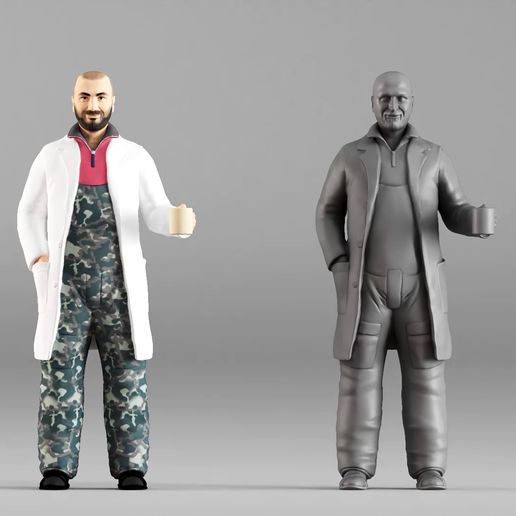 Render_01_03.mp4 000395 Scientist With Coffee Cup