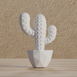 Cactus-vecteur.gif File : Polygon / vector cactus reproduction in digital format