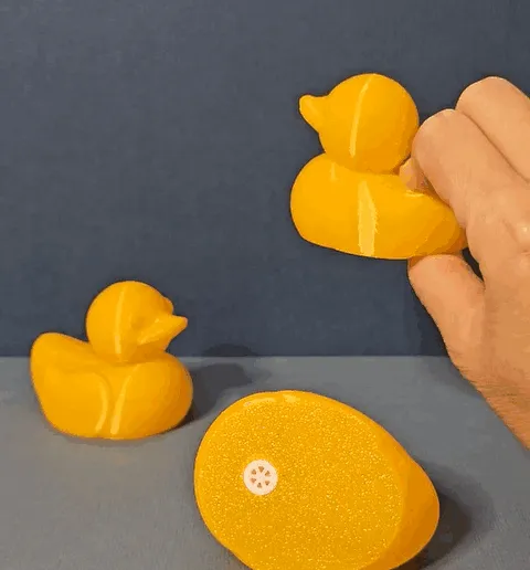 squeak-squeak-squeak.gif TPU Rubber Duck | Compatible with The Squeaker! by SpoolDesigns | 3D print your own squeaky toy!