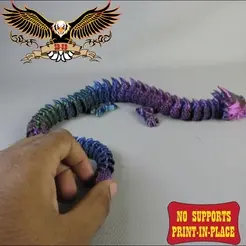ezgif.com-video-to-gif.gif Articulated Dragon, print-in-place, No-Support