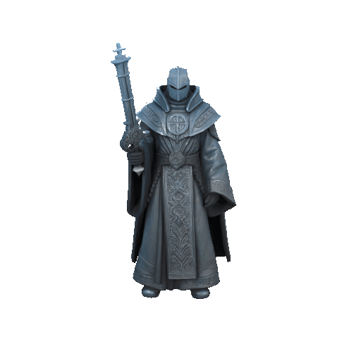 High priest of the empire 3D model