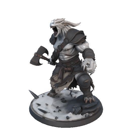 draconian.gif Draconic Warrior (Custom), Custom Fantasy / D&D Miniature