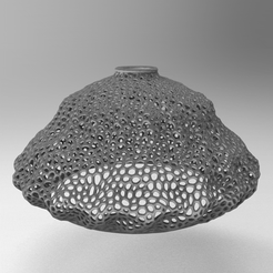 untitled.1898.gif Archivo STL lampara voronoi lamp generic parametric・Objeto para impresora 3D para descargar