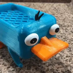 video-output-E9907326-FCB1-4AA0-A6AC-E70C9AAF4B85.gif STL file SPONGE HOLDER OR SOAP DISH PERRY THE PLATYPUS・3D printer model to download, marval3dstudio