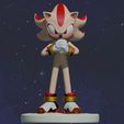 supershadowpreview.mp4 Super Shadow Statue (3D-Print Ready!)
