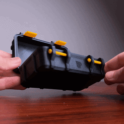 1.gif Файл STL Безвинтовая коробка Mega Rugged Box・Шаблон для загрузки и 3D-печати