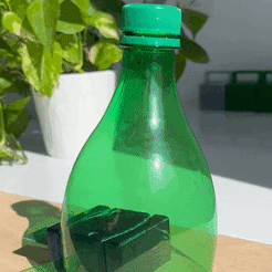 video.gif STL file Plastic bottle cutter・3D printer design to download