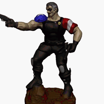 THE COMEDIAN FROM WATCHMEN - 3D model önizlemesi