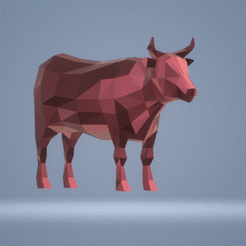 ABB_060.gif Файл STL корова・Дизайн 3D принтера для загрузки