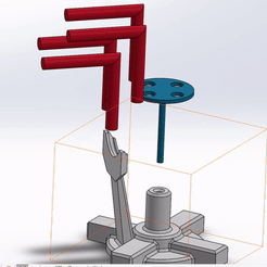 ezgif.com-gif-maker-1.gif Файл STL механизм вращающегося под прямым углом шарнира・3D-печатная модель для загрузки, landy24