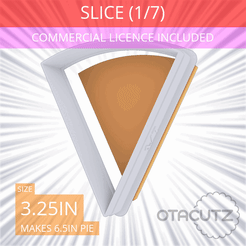 1-7_Of_Pie~3.25in.gif 3D-Datei Scheibe (1∕7) von Pie Ausstecher 3.25in / 8.3cm・3D-druckbare Vorlage zum herunterladen