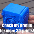 check profile giff.gif Free STL file Print in Place- Distance Measuring Roll Tool・Model to download and 3D print, SunShine