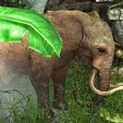 tinywow_V-ELEPHANT_31641634.gif DOWNLOAD Elephant 3d model animated for blender-fbx-unity-maya-unreal-c4d-3ds max - 3D printing Elephant - Mammuthus - ELEPHANT