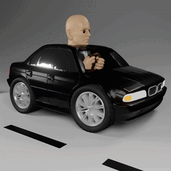 REND0000-0300-online-video-cutter.com.gif Descargar archivo STL CHIBI CAR No 28 - Car's Transporter 1 • Diseño para imprimir en 3D, BetoRocker