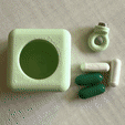 20220310_134856.gif Sphere Pill Box in Three Sizes