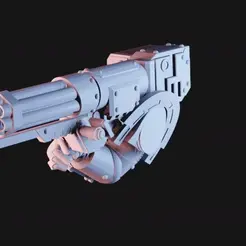 mk3.gif 3D-Datei Schultermontierte Space Knight Gatling Gun・3D-druckbare Vorlage zum herunterladen
