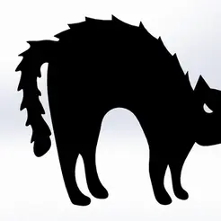 animiertes-gif-von-online-umwandeln-de-4.gif Descargar archivo STL gratis gato de halloween・Modelo para la impresora 3D