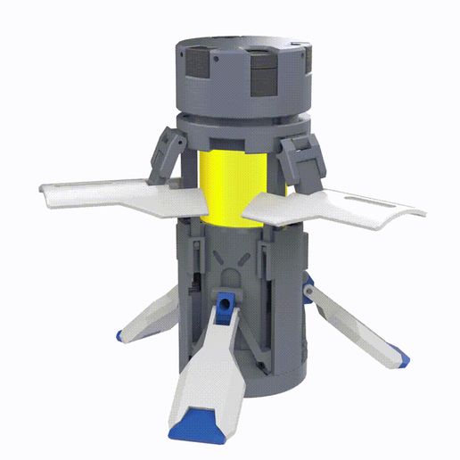 Soldier76_Emitter_720x720_GIF.gif Soldier 76 Bundle - Overwatch - 2 Printable models - STL - Personal Use