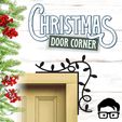 043a.gif 🎅 Christmas door corner (santa, decoration, decorative, home, wall decoration, winter) - by AM-MEDIA