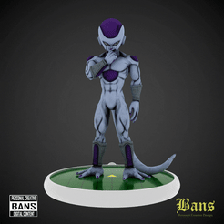 render-gif-6.gif 3D file EXCLUSIVE FREEZA・3D printing model to download, Bans1997