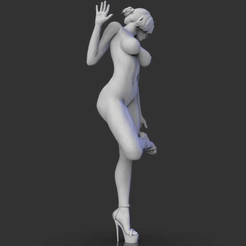 untitled.37.gif Файл STL Сексуальная девушка 01・Дизайн 3D-печати для загрузки3D