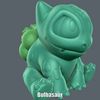Bulbasaur.gif Fichier STL Bulbasaur (Impression facile sans support)・Idée pour impression 3D à télécharger, Alsamen