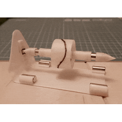 ezgif.com-gif-maker.gif STL file Magnetic toy - Float spin・3D printing model to download, VieWoy