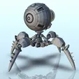 GIF-V26.gif Utia combat robot (26) - BattleTech MechWarrior Scifi Science fiction SF Warhordes Grimdark Confrontation