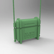 untitled.265.gif 3d parametric bag / container / basket / basket / purse / bag / wallet / clutch / clutch /voronoi