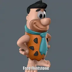 Fred-Flintstone.gif Fred Flintstone (Easy print and Easy Assembly)