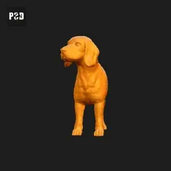 156-Beagle_Pose_03.gif STL file Beagle Dog 3D Print Model Pose 03・3D printer design to download