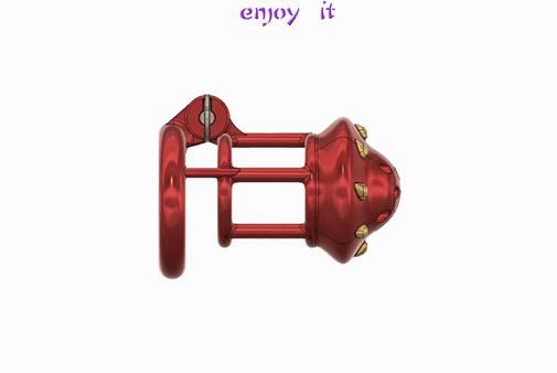 exclusive Male Chastity Device origanal cuckold Cock Cage Penis Ring  Virginity Lock Chastity Belt Adult Game Sex Toy locker blocker v69 3d print  and cnc STL File for Cults