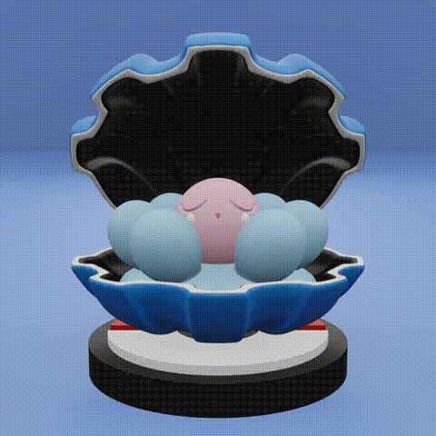 Clamperl1.gif Pokemon No. 366-368 Clamperl, Huntail, Gorebyss