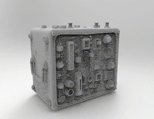 Keyshot-Animation-17.gif sci-fi electronic module