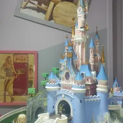 Chateau Disneyland Paris avec  Prusa MK2S MMU (Ed2)